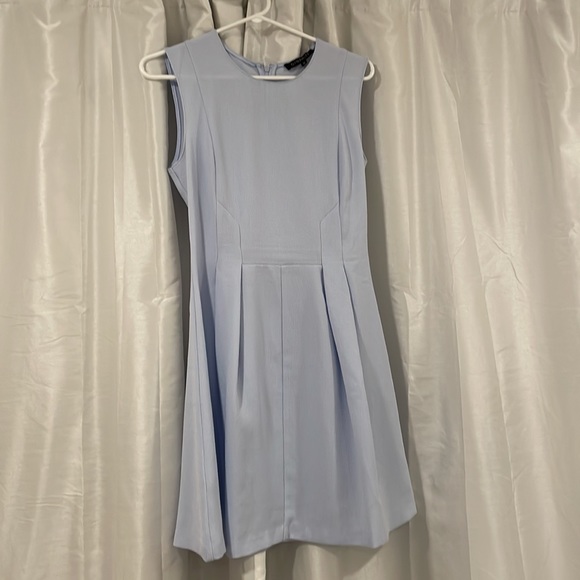 Powder Blue Dynamite Cocktail Dress - Picture 1 of 5